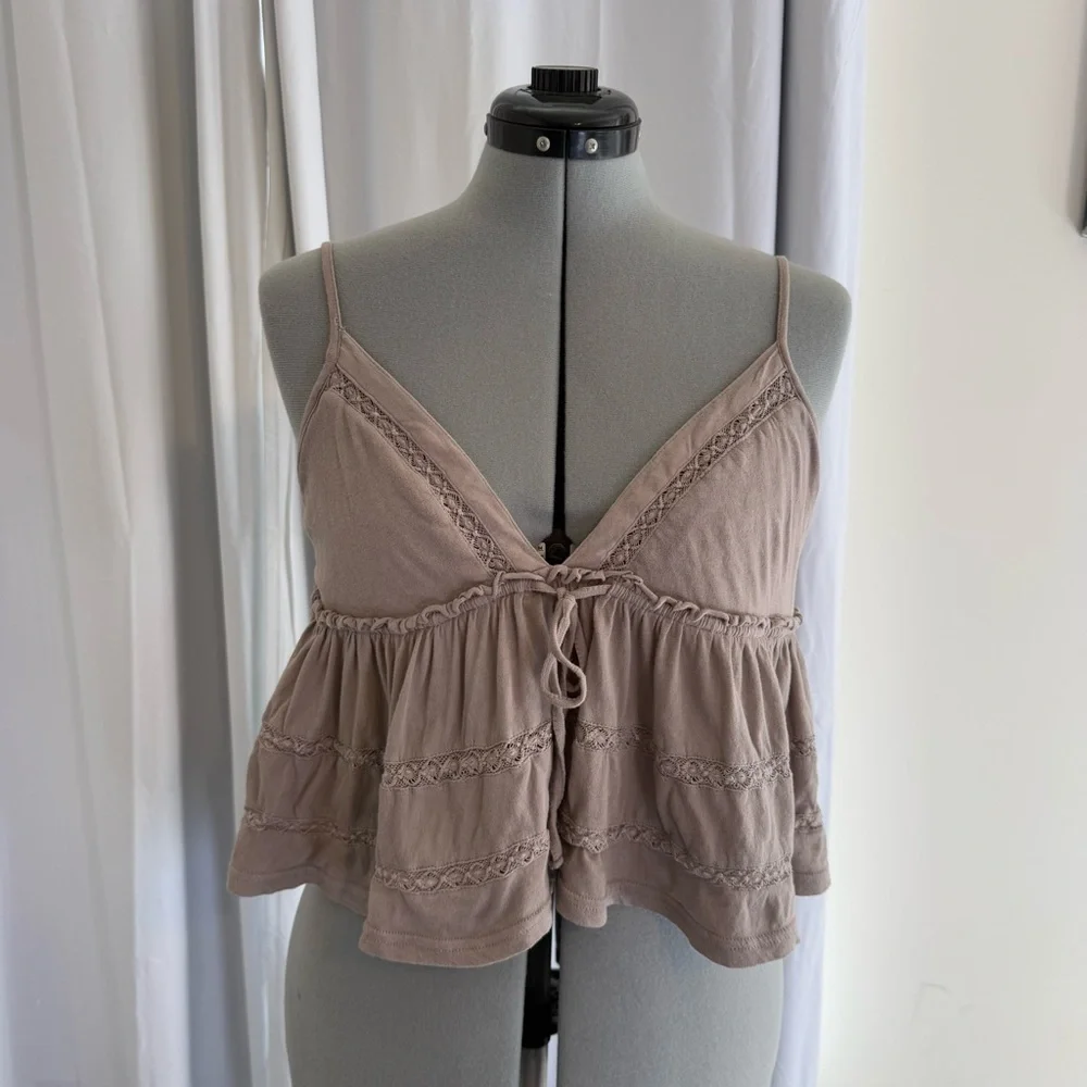 Urban Outfitters Nia Babydoll Camisole Tank Womens Large - Picture 5 of 12
